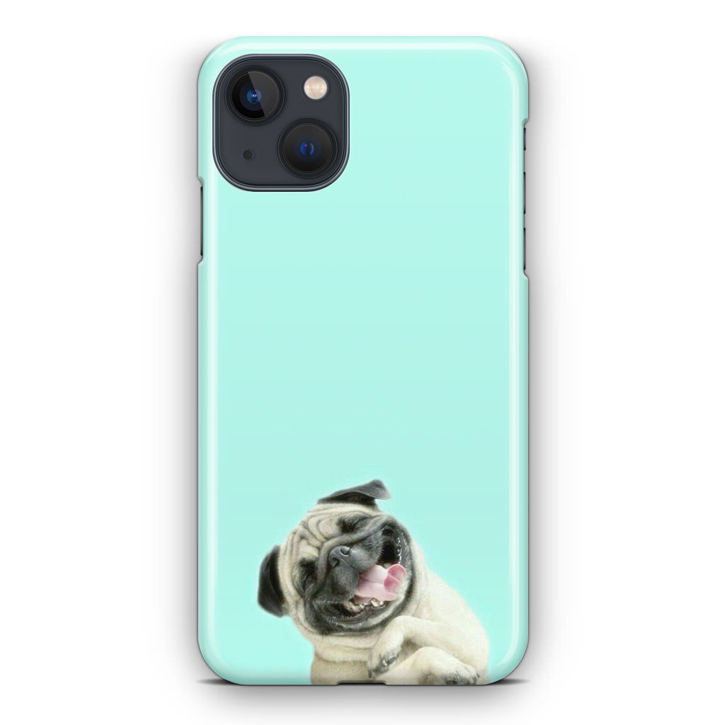 Laughing Pug iPhone 14 / 14 Plus Case