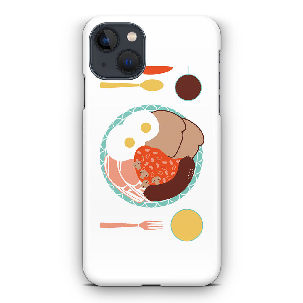 London Breakfast iPhone 14 / 14 Plus Case