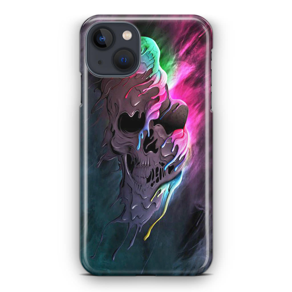 Melted Skull iPhone 14 / 14 Plus Case