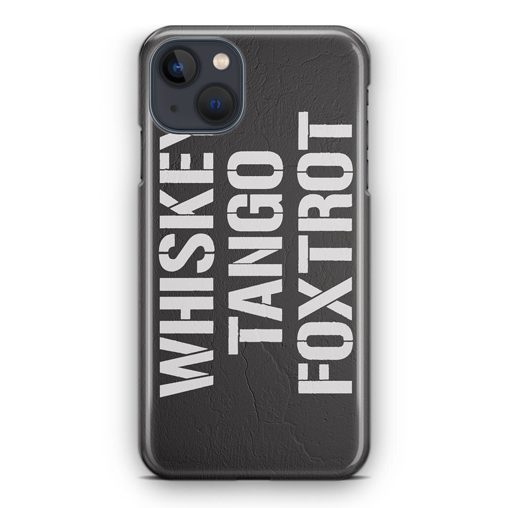 Military Signal Code iPhone 14 / 14 Plus Case