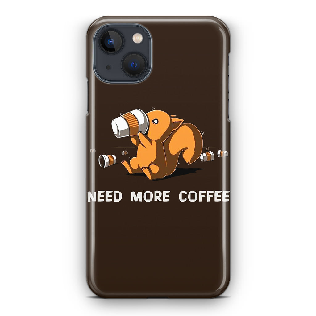 Need More Coffee Programmer Story iPhone 14 / 14 Plus Case