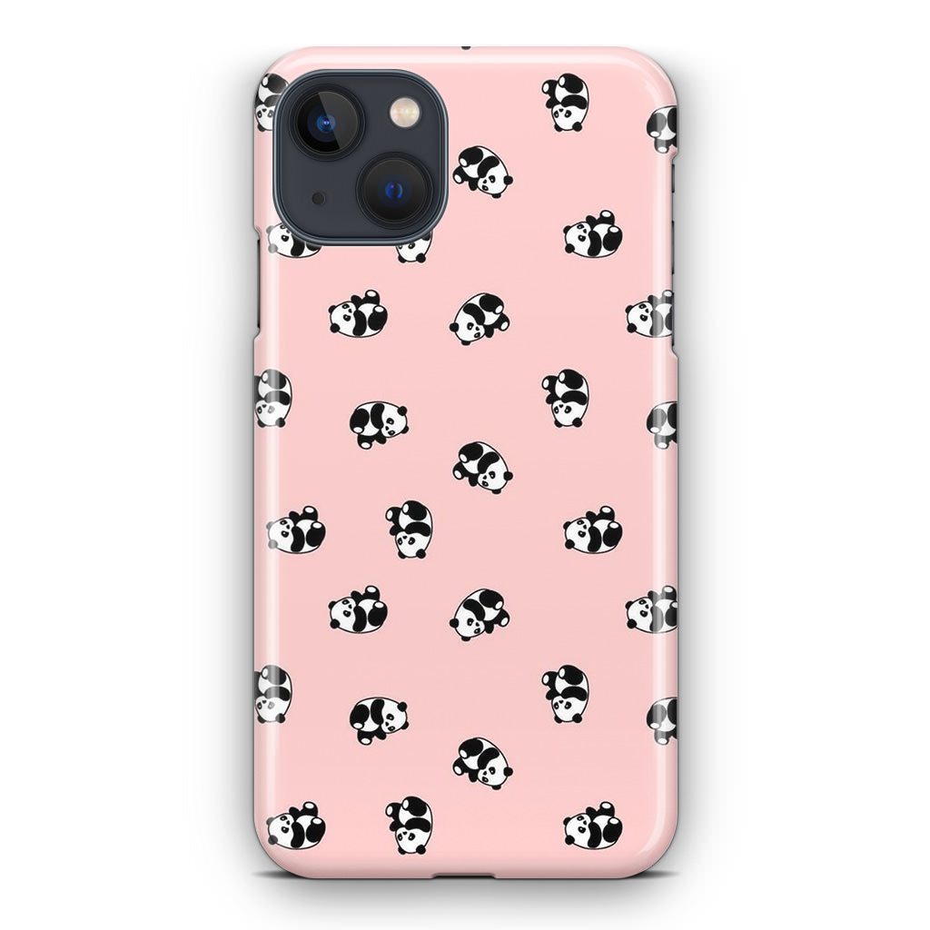 Pandas Pattern iPhone 14 / 14 Plus Case