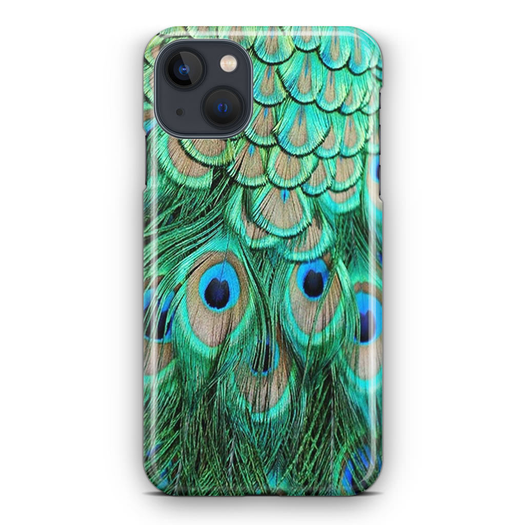 Peacock Feather iPhone 14 / 14 Plus Case