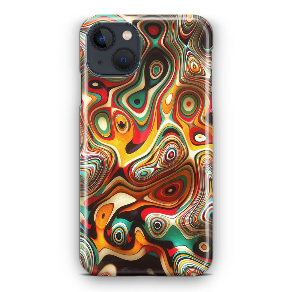 Plywood Art iPhone 14 / 14 Plus Case