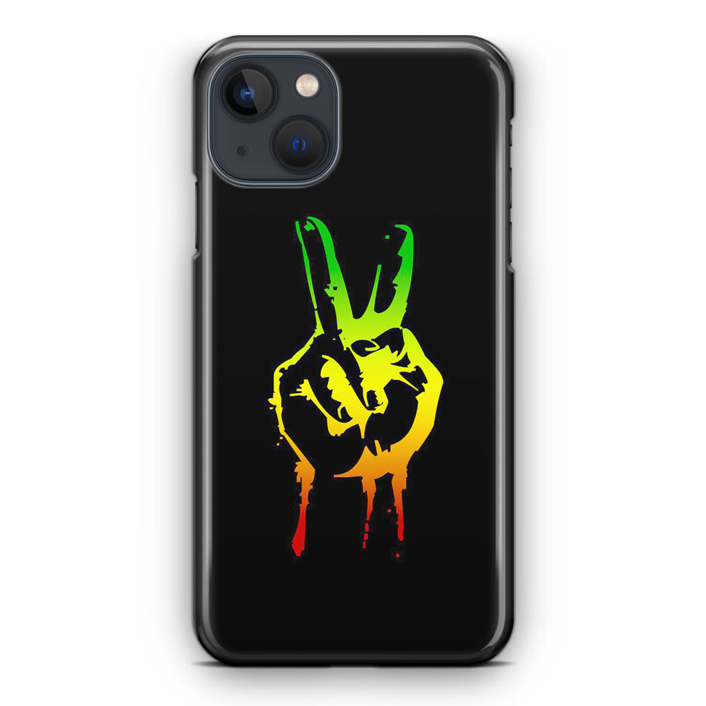 Reggae Peace iPhone 14 / 14 Plus Case