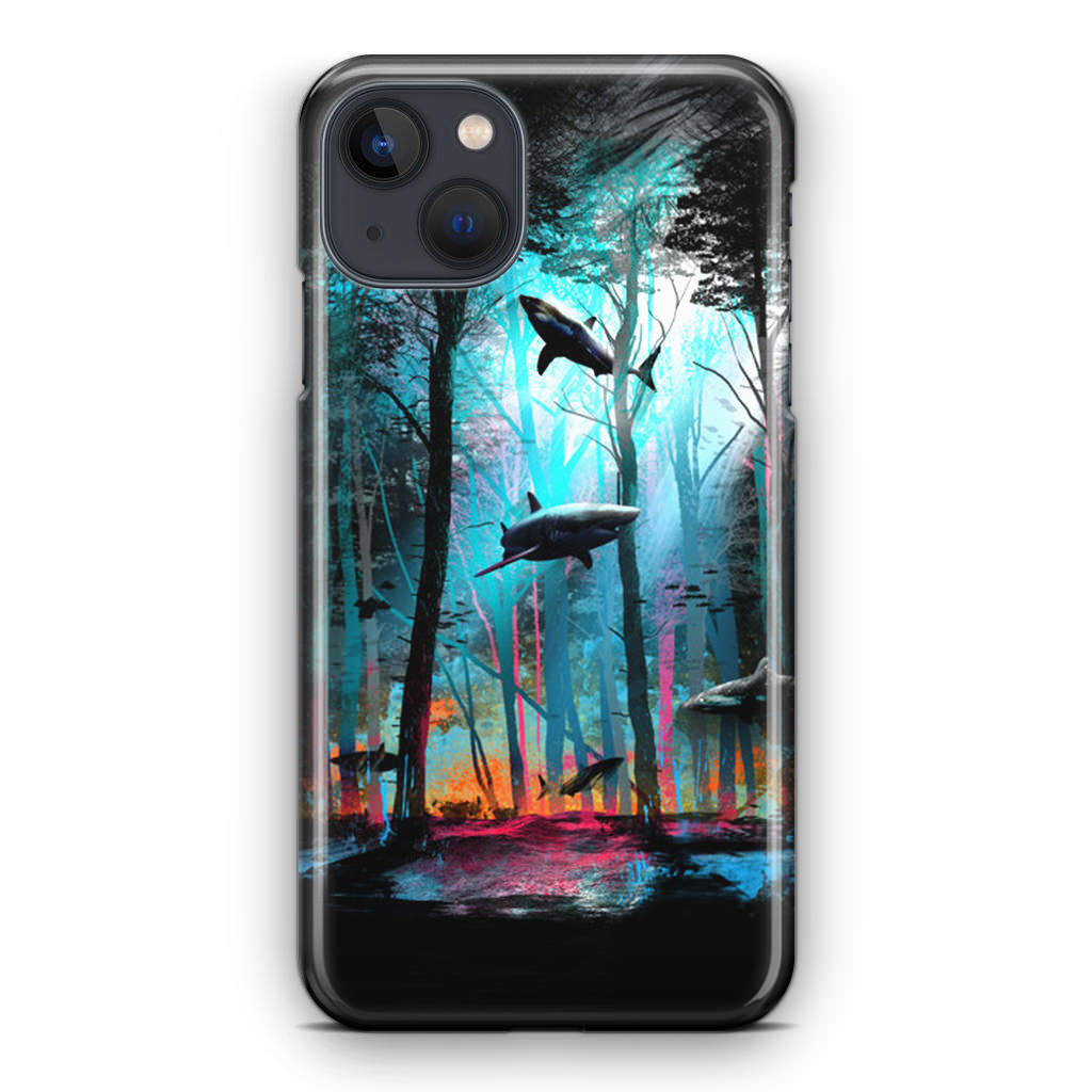 Shark Forest iPhone 14 / 14 Plus Case