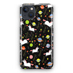 Space Unicorn Pattern iPhone 14 / 14 Plus Case