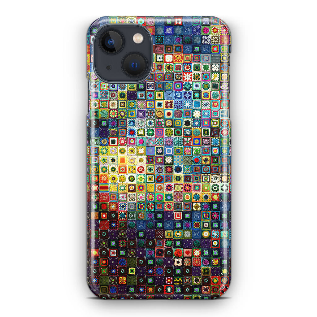 Starry Night Tiles iPhone 14 / 14 Plus Case