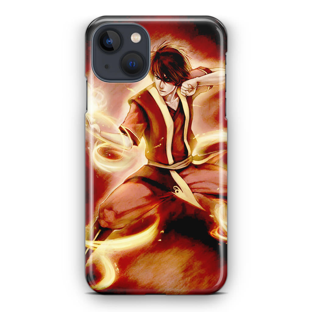 Avatar The Last Airbender Prince Zuko iPhone 14 / 14 Plus Case