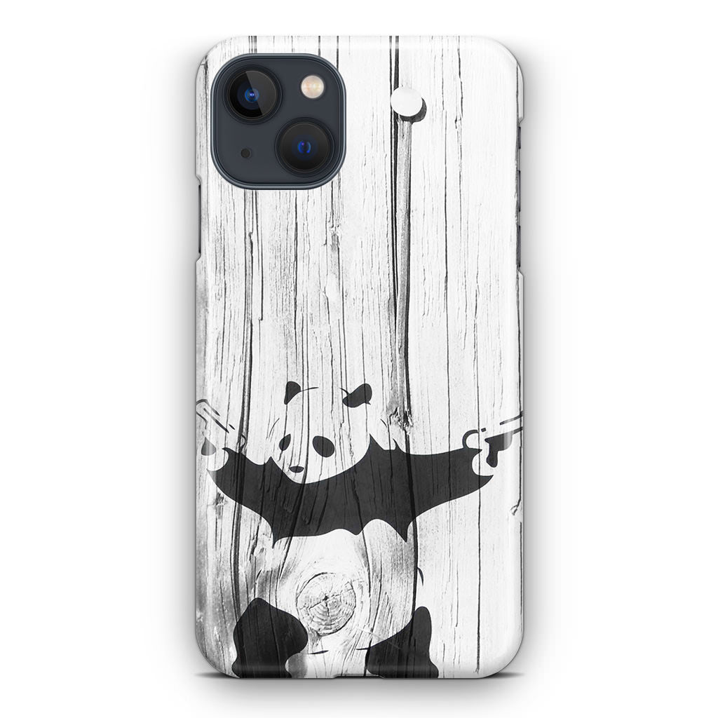 Banksy Graffiti Panda iPhone 14 / 14 Plus Case