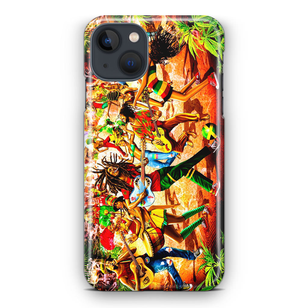 Bob Marley Reggae iPhone 14 / 14 Plus Case