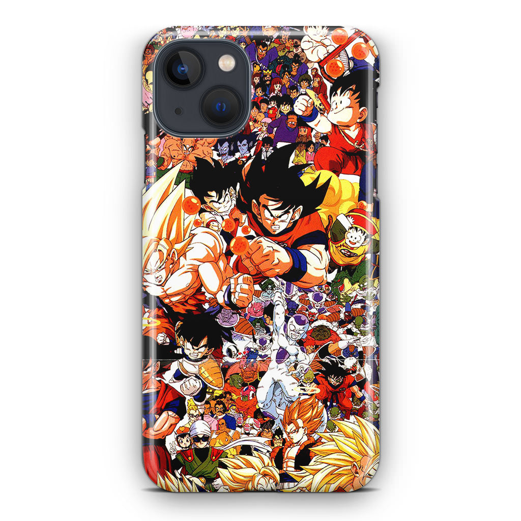 Dragon Ball All Characters iPhone 14 / 14 Plus Case