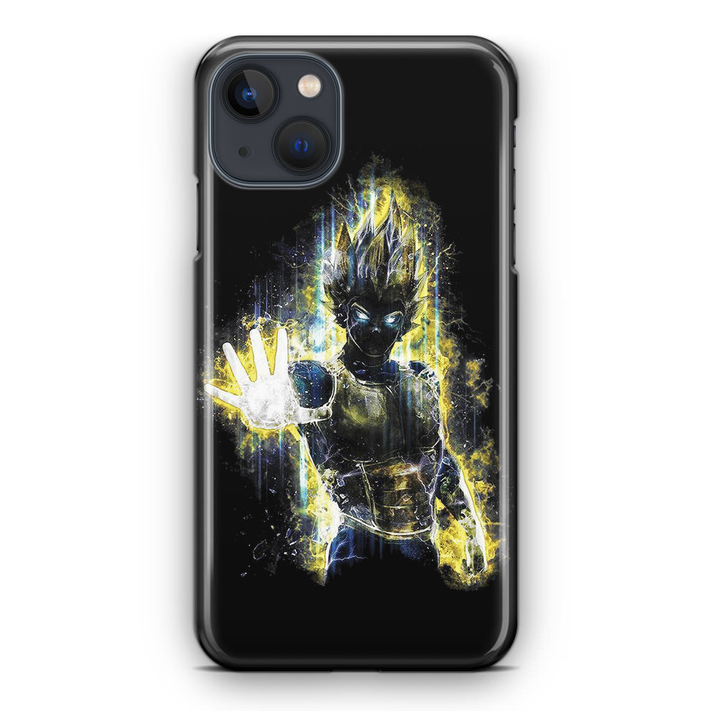 Dragon Ball Z Vegeta Bad Saiyan Prince iPhone 14 / 14 Plus Case