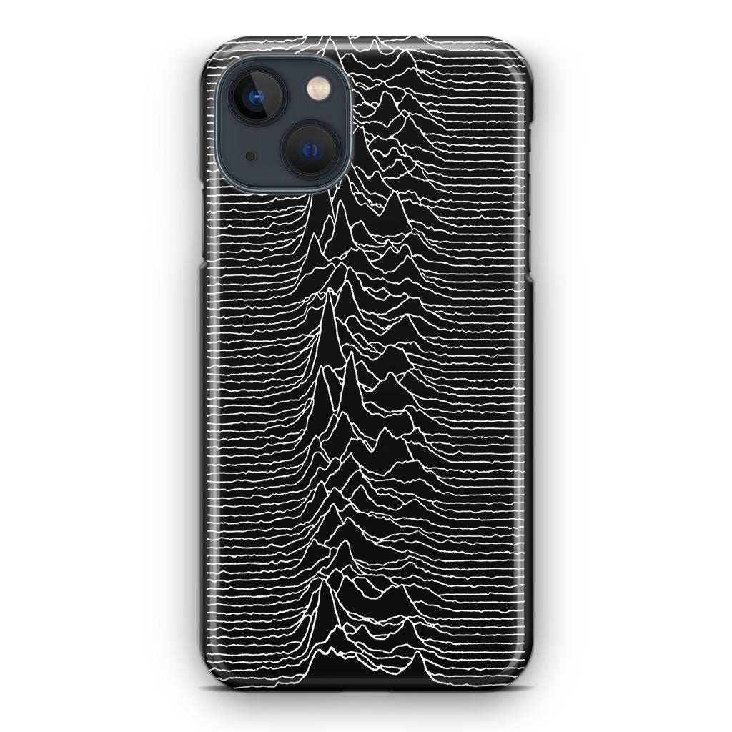 Joy Division Unknown Pleasures iPhone 14 / 14 Plus Case