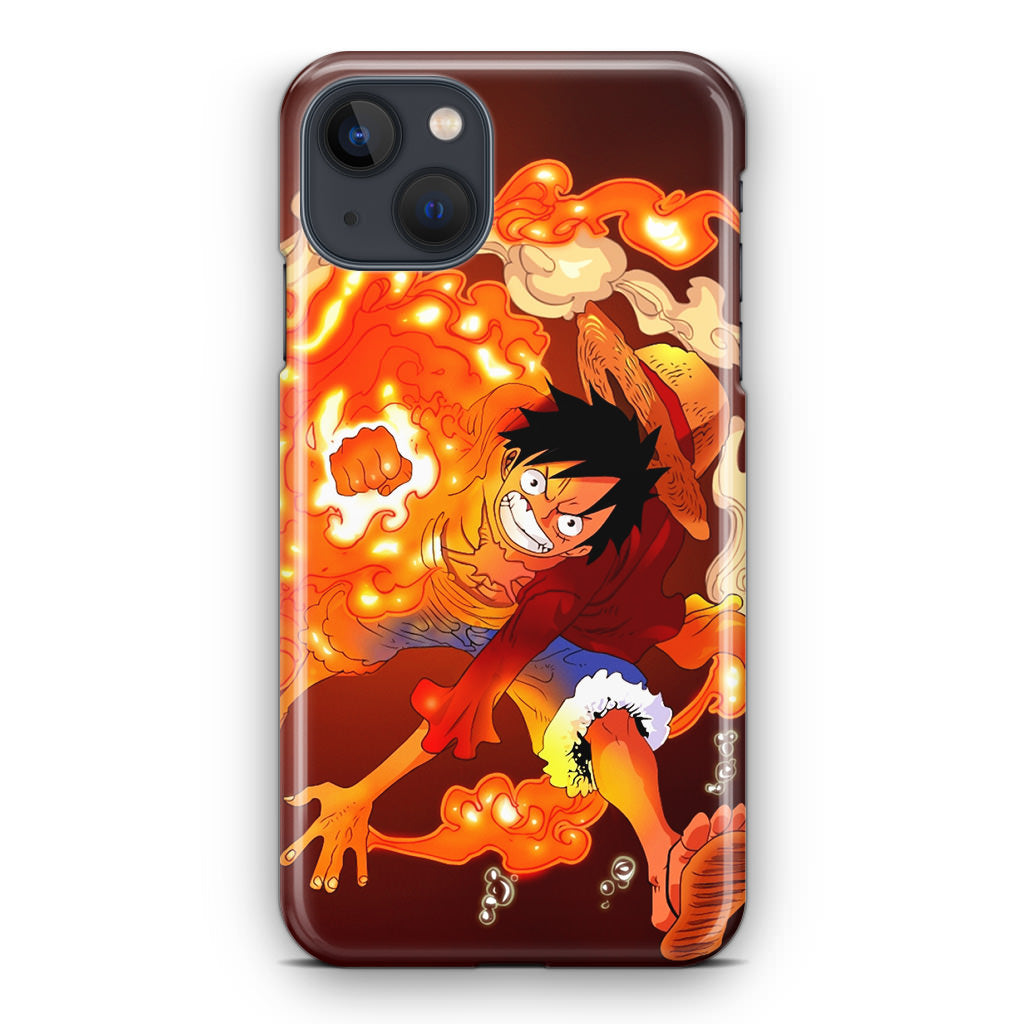 One Piece Luffy Red Hawk iPhone 14 / 14 Plus Case