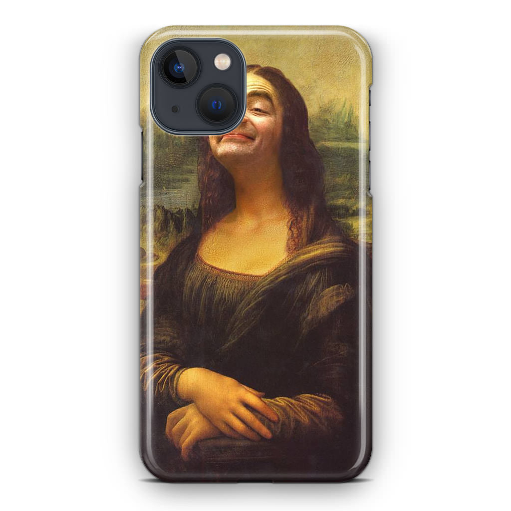 Rowan Atkinson Monalisa Funny iPhone 14 / 14 Plus Case