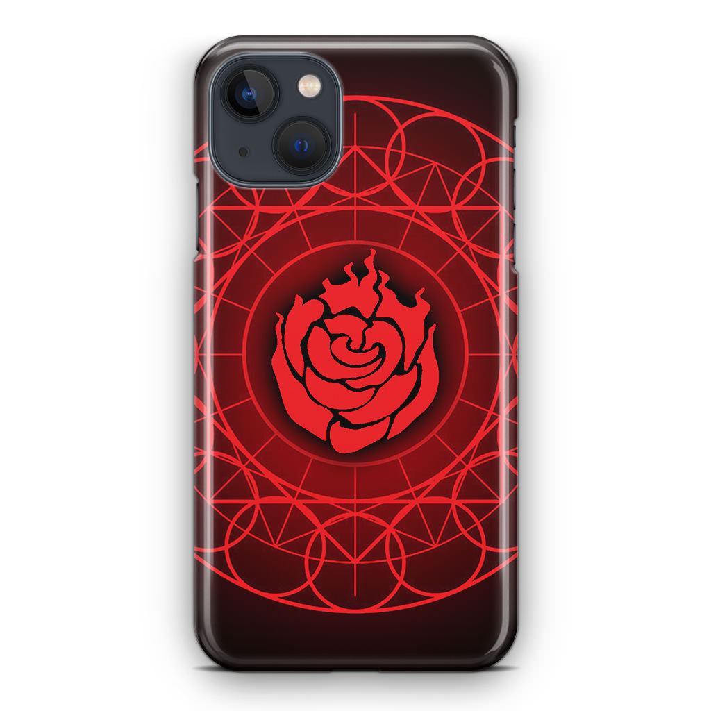 Ruby Rose Symbol RWBY iPhone 14 / 14 Plus Case – Customilo