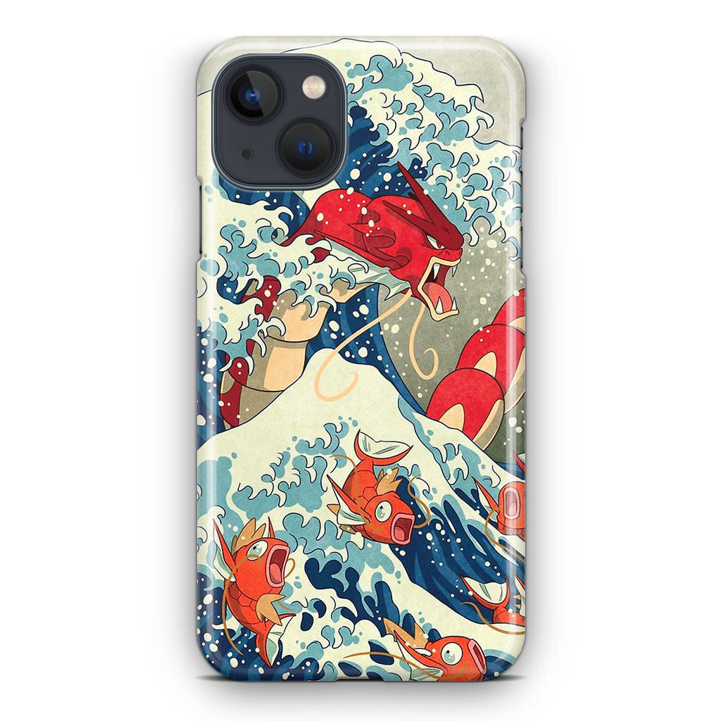 The Great Wave Of Gyarados iPhone 14 / 14 Plus Case