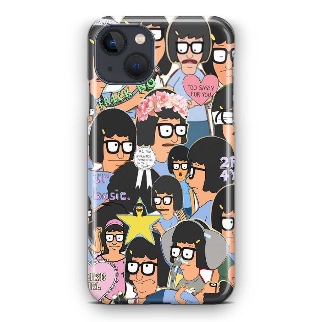 Tina Belcher Collage iPhone 14 / 14 Plus Case