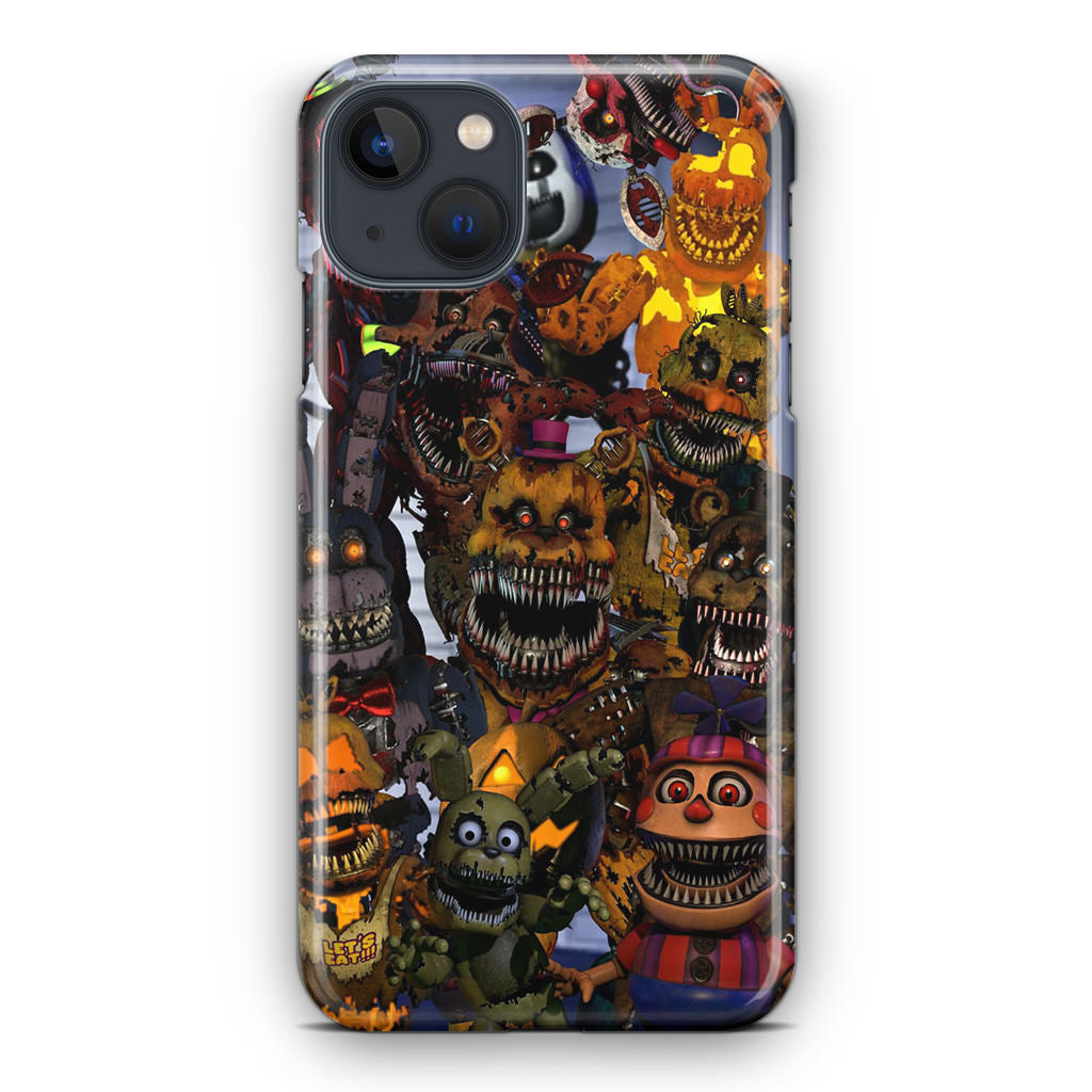 Five Nights at Freddy's Scary Characters iPhone 14 / 14 Plus Case