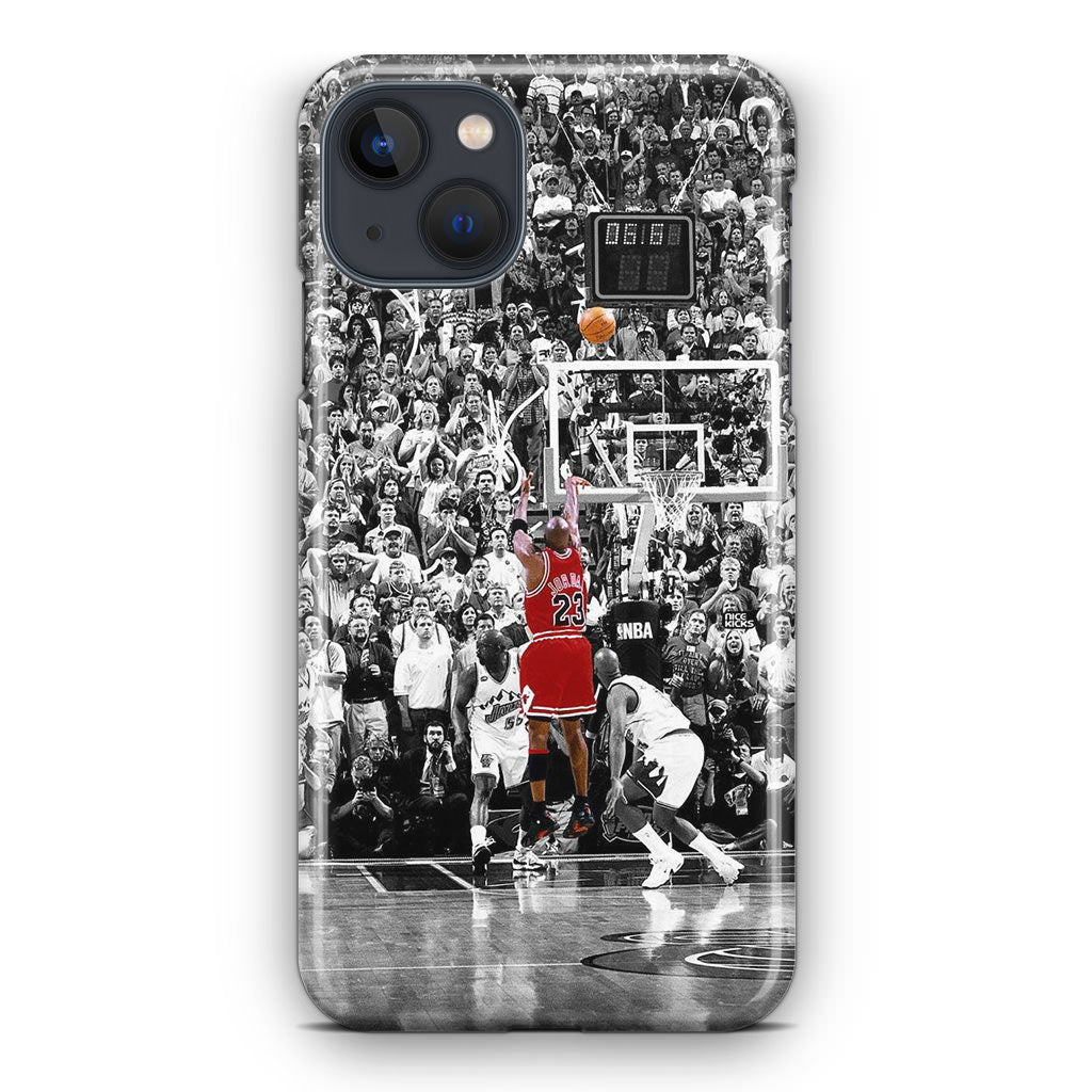 Michael Jordan Epic Shoot iPhone 14 / 14 Plus Case