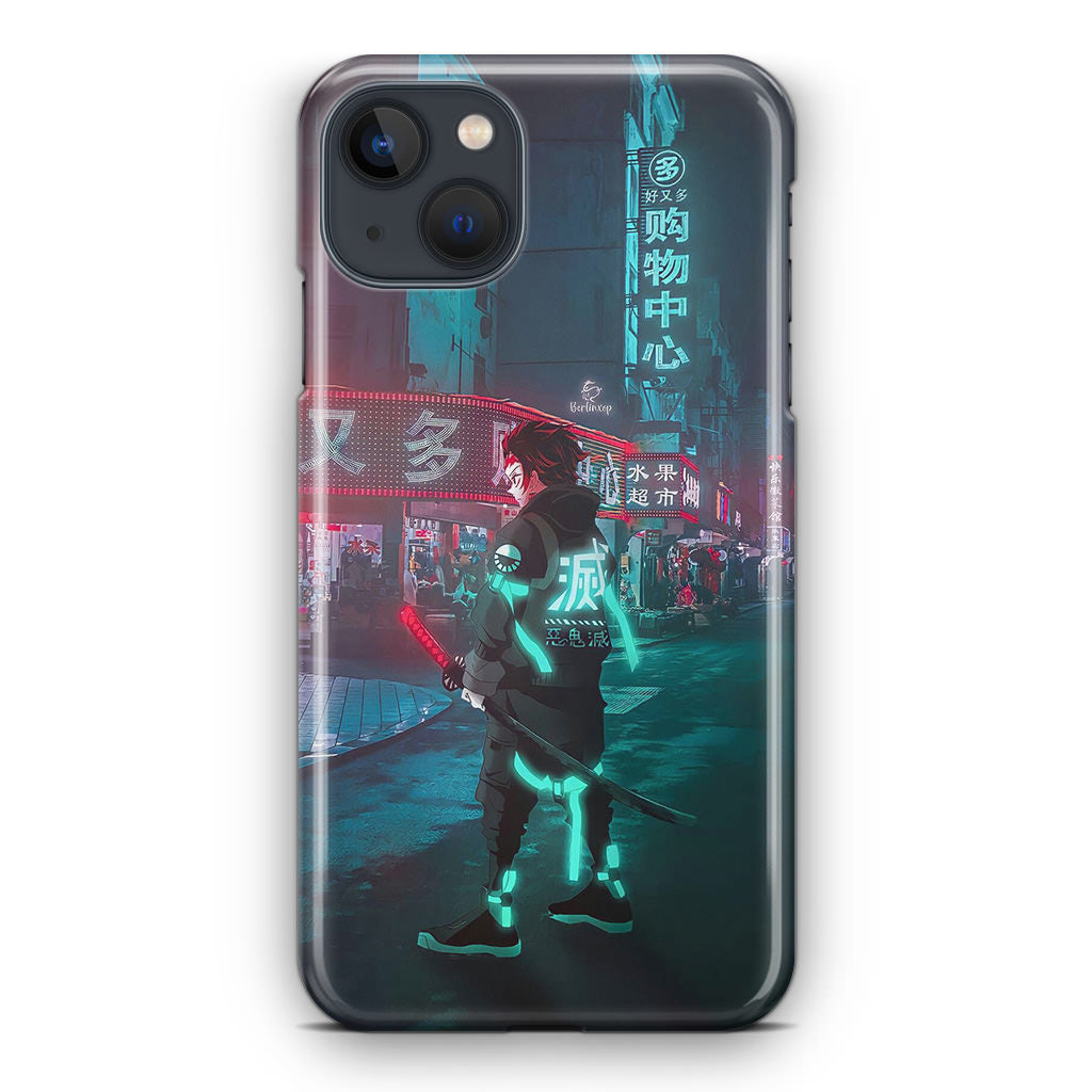 TANJIR0 In Hoodie Tokyo Street iPhone 15 / 15 Plus Case