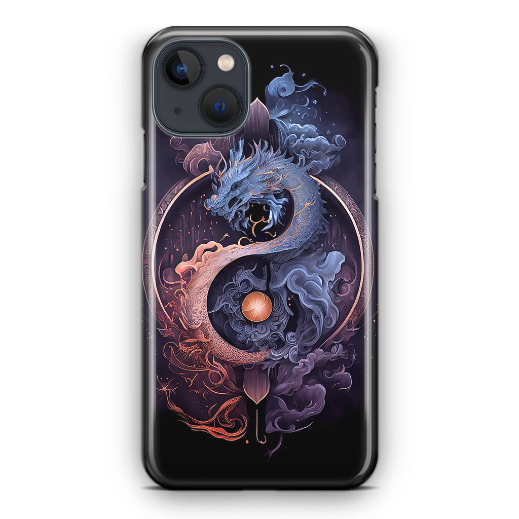 Dragon Yin Yang iPhone 14 / 14 Plus Case