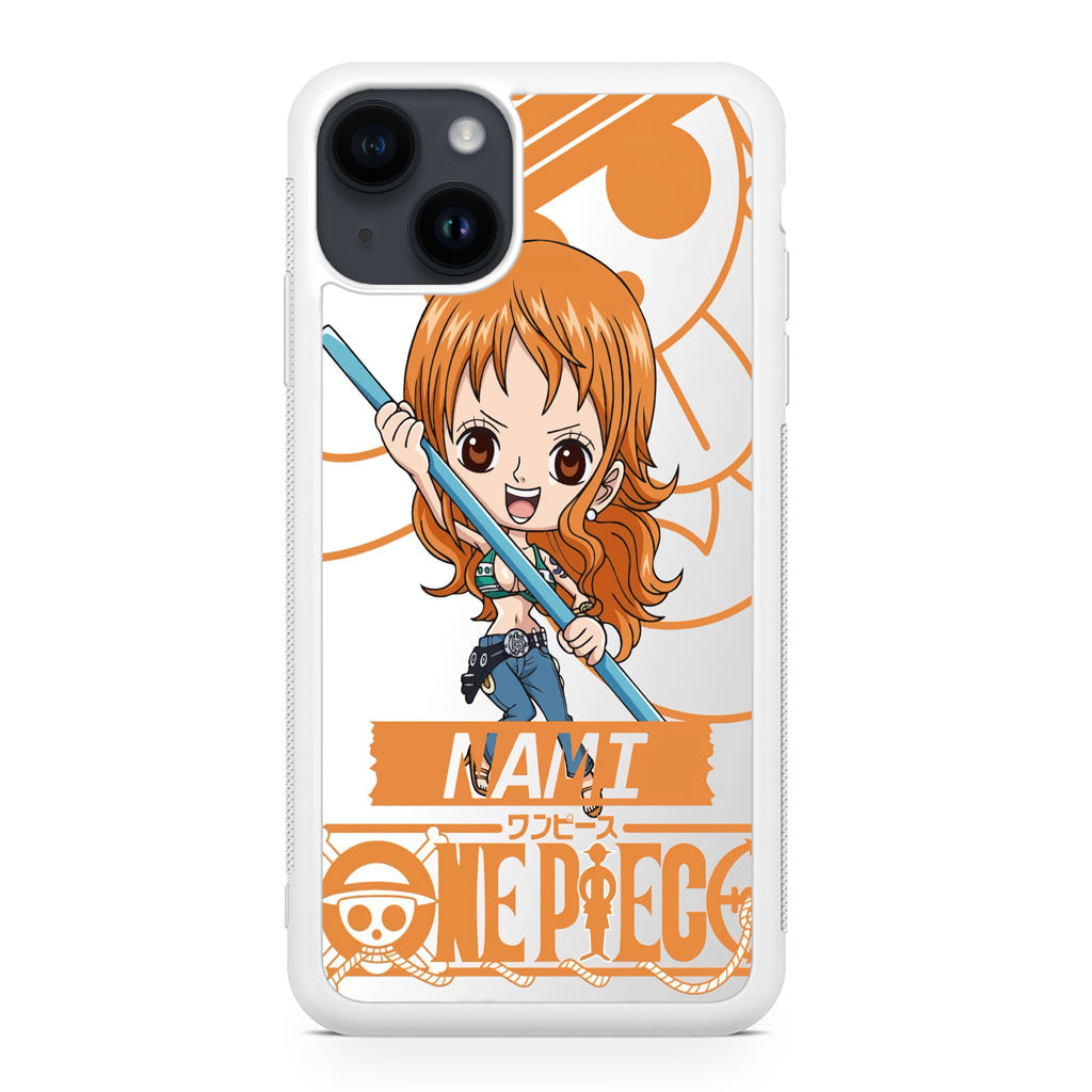 Chibi Nami iPhone 14 / 14 Plus Case