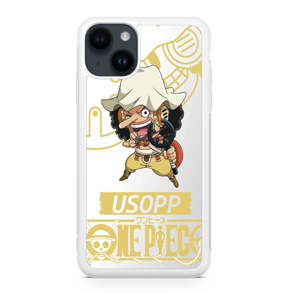 Chibi Usopp iPhone 14 / 14 Plus Case