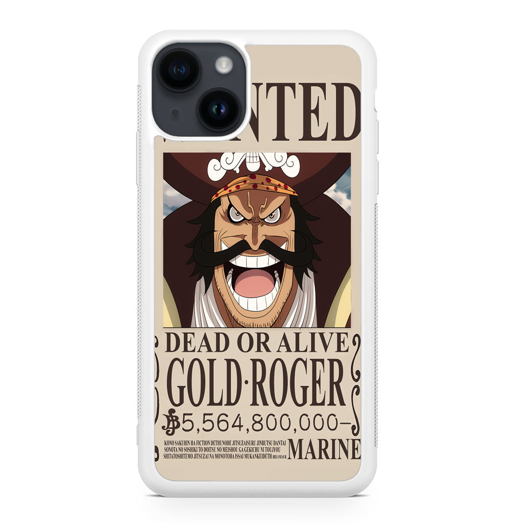 Gold Roger Bounty iPhone 14 / 14 Plus Case