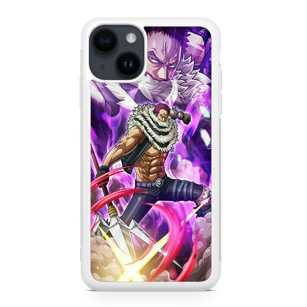 Katakuri Wielding Mogura iPhone 15 / 15 Plus Case