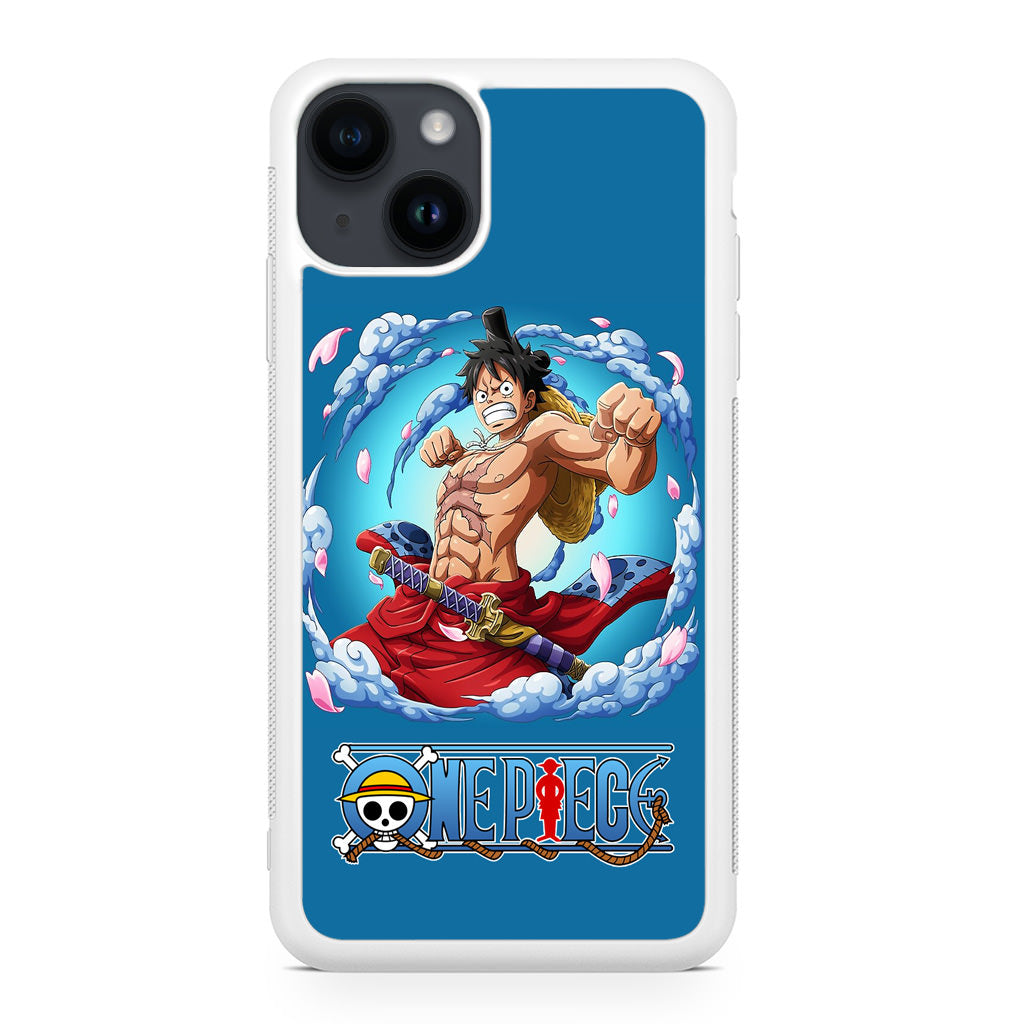 Luffy Arc Wano One Piece iPhone 14 / 14 Plus Case