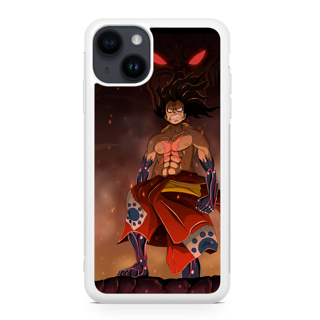 Luffy Snake Man Form iPhone 14 / 14 Plus Case