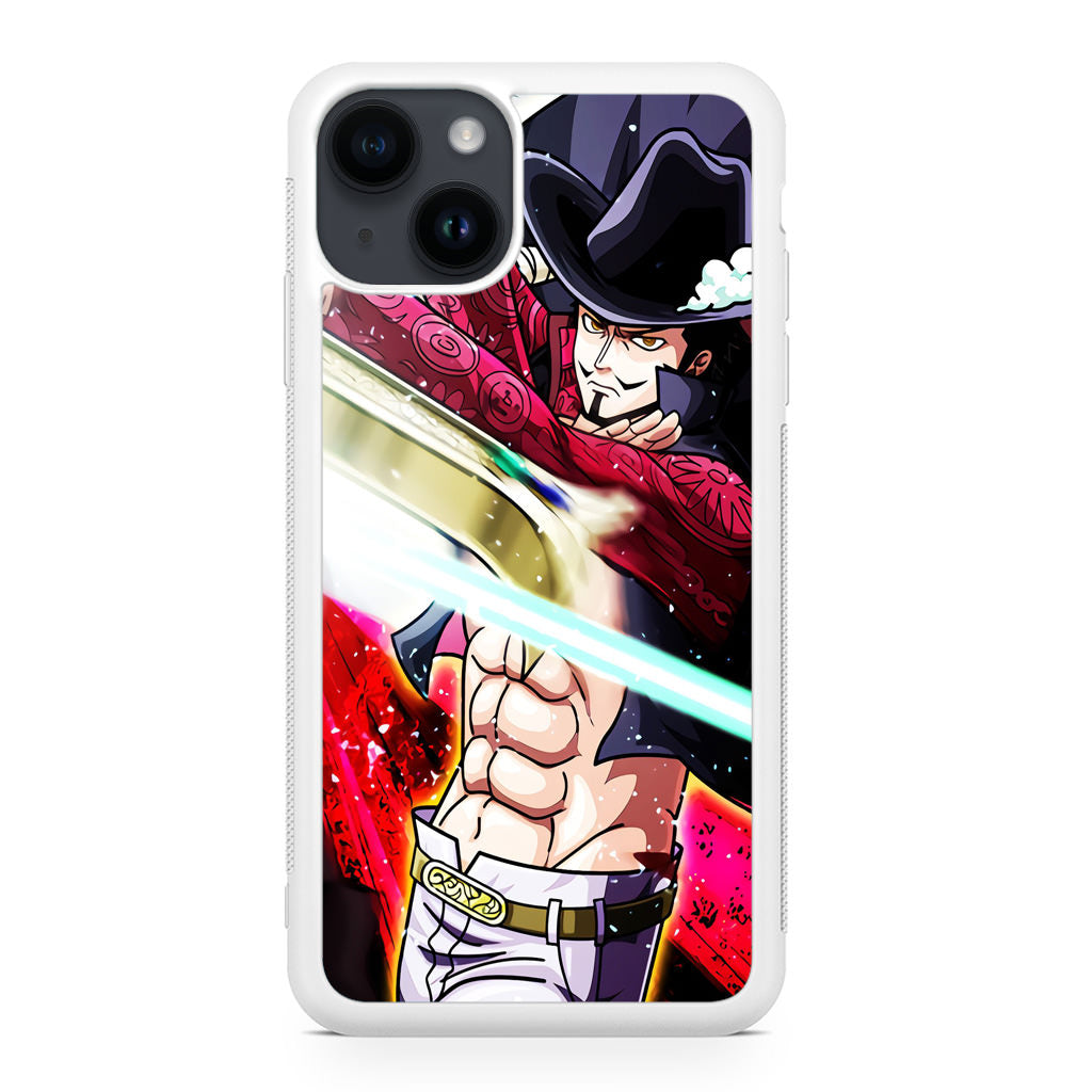 Mihawk The Strongest Swordsman iPhone 14 / 14 Plus Case