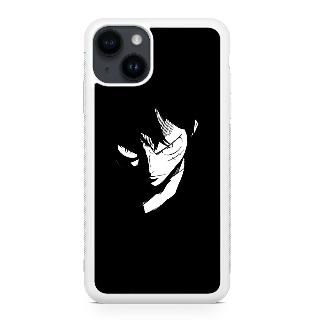 Monkey D Luffy Silhouette iPhone 14 / 14 Plus Case