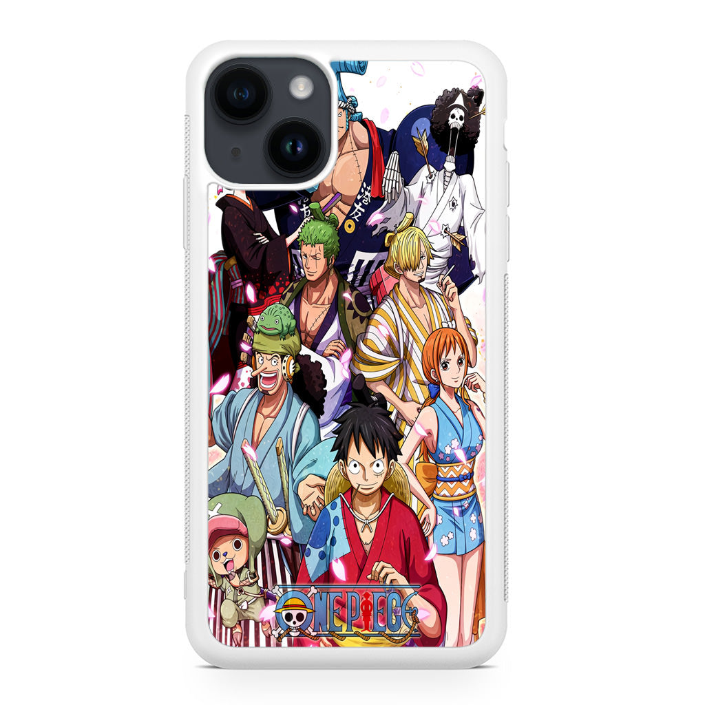 Mugiwara Crew Wano iPhone 14 / 14 Plus Case