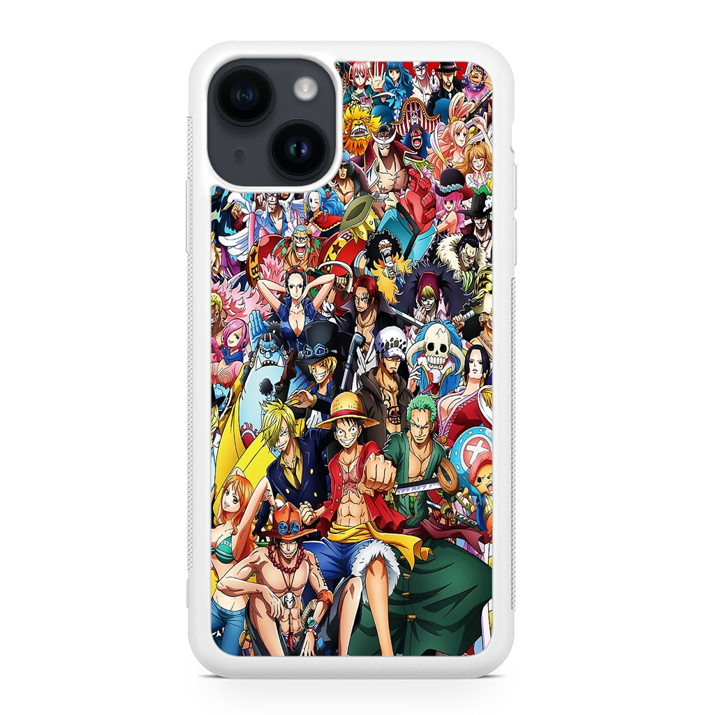 One Piece Characters In New World iPhone 14 / 14 Plus Case