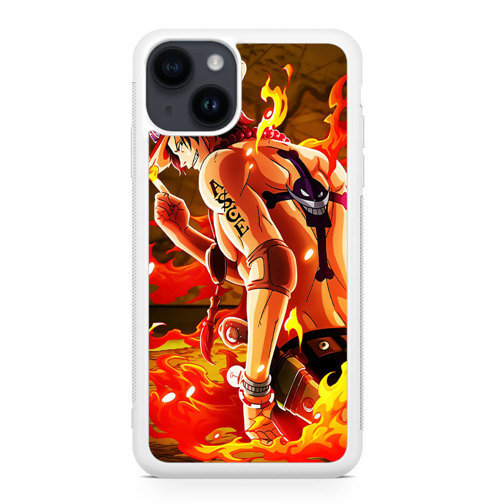 Portgas D Ace iPhone 14 / 14 Plus Case