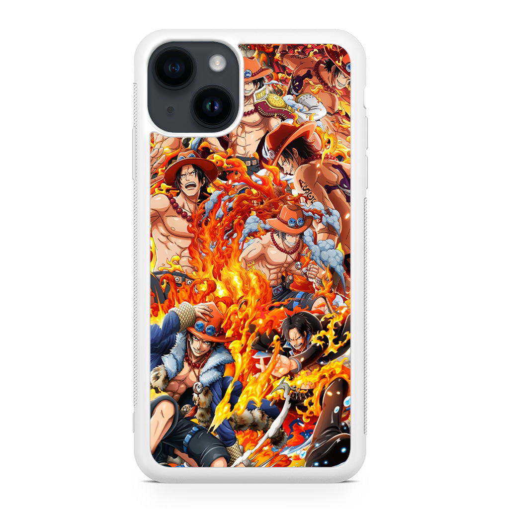 Portgas D Ace Collections iPhone 15 / 15 Plus Case