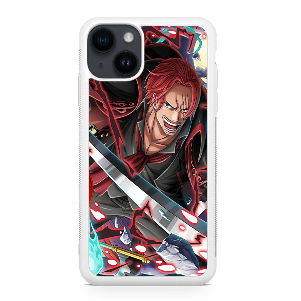 Red Hair Shanks iPhone 14 / 14 Plus Case