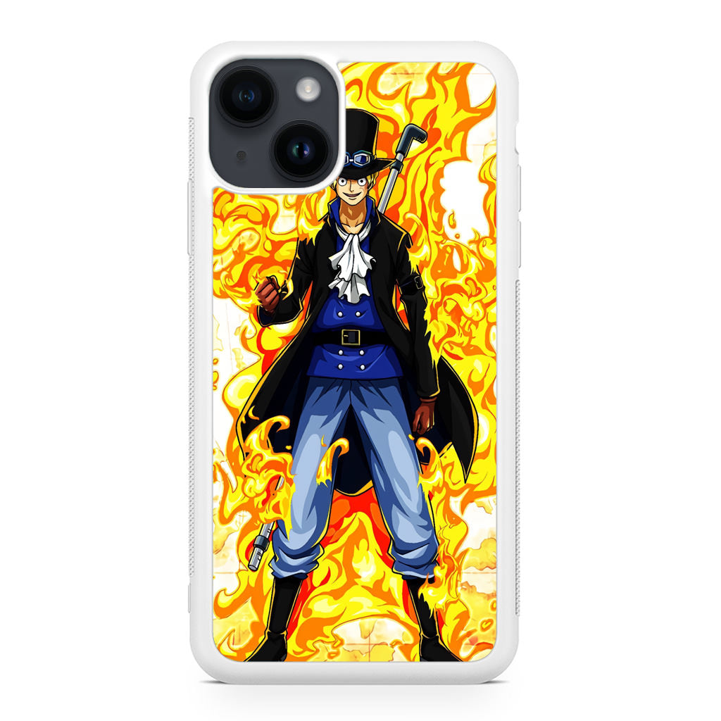 Sabo Mera Mera No Mi iPhone 14 / 14 Plus Case