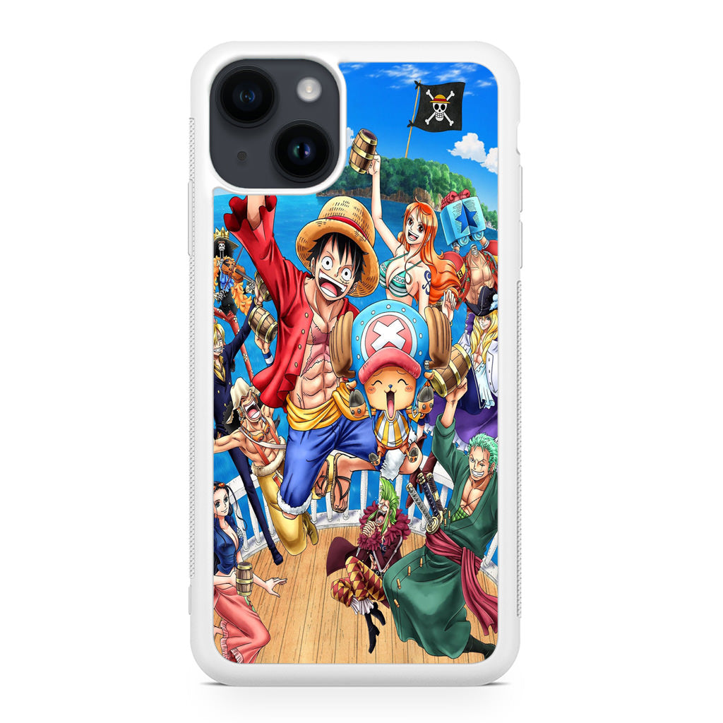 Straw Hat Pirates And Allies iPhone 14 / 14 Plus Case