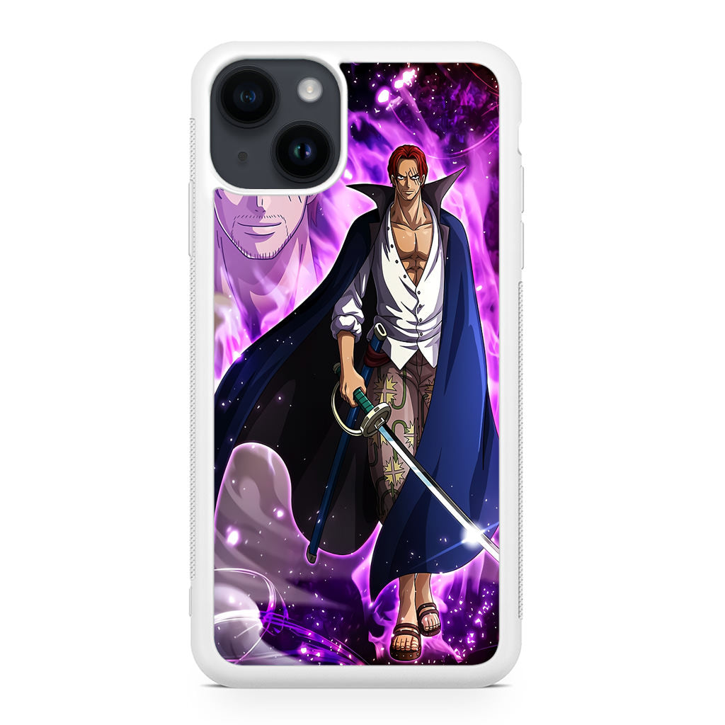 The Emperor Red Hair Shanks iPhone 14 / 14 Plus Case
