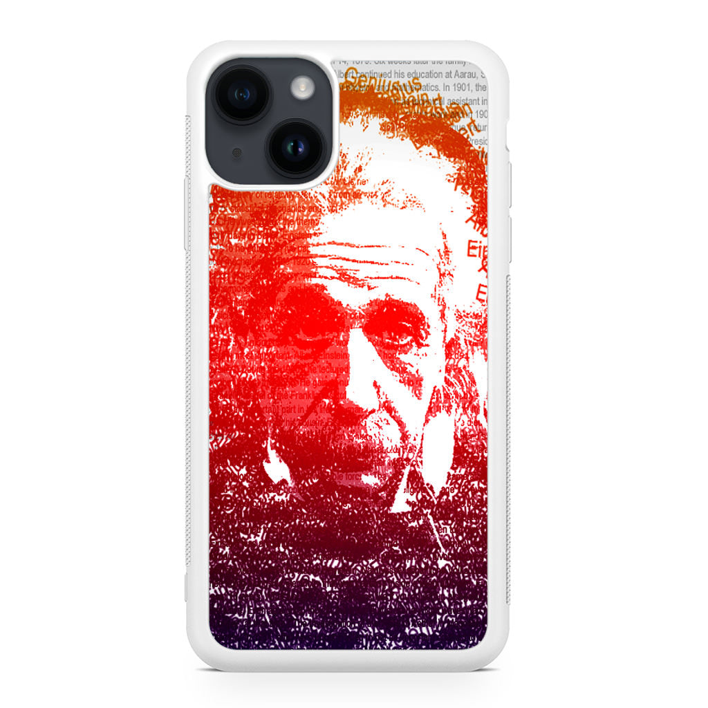 Albert Einstein Art iPhone 14 / 14 Plus Case