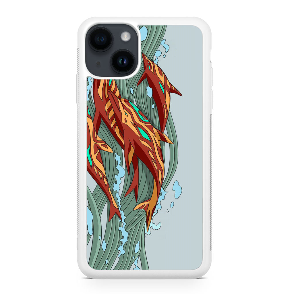 Aquamarine Revenge iPhone 14 / 14 Plus Case