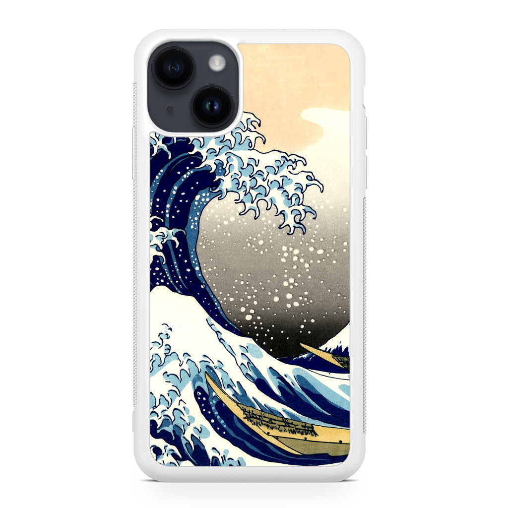 Artistic the Great Wave off Kanagawa iPhone 15 / 15 Plus Case