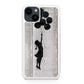 Banksy Girl With Balloons iPhone 14 / 14 Plus Case