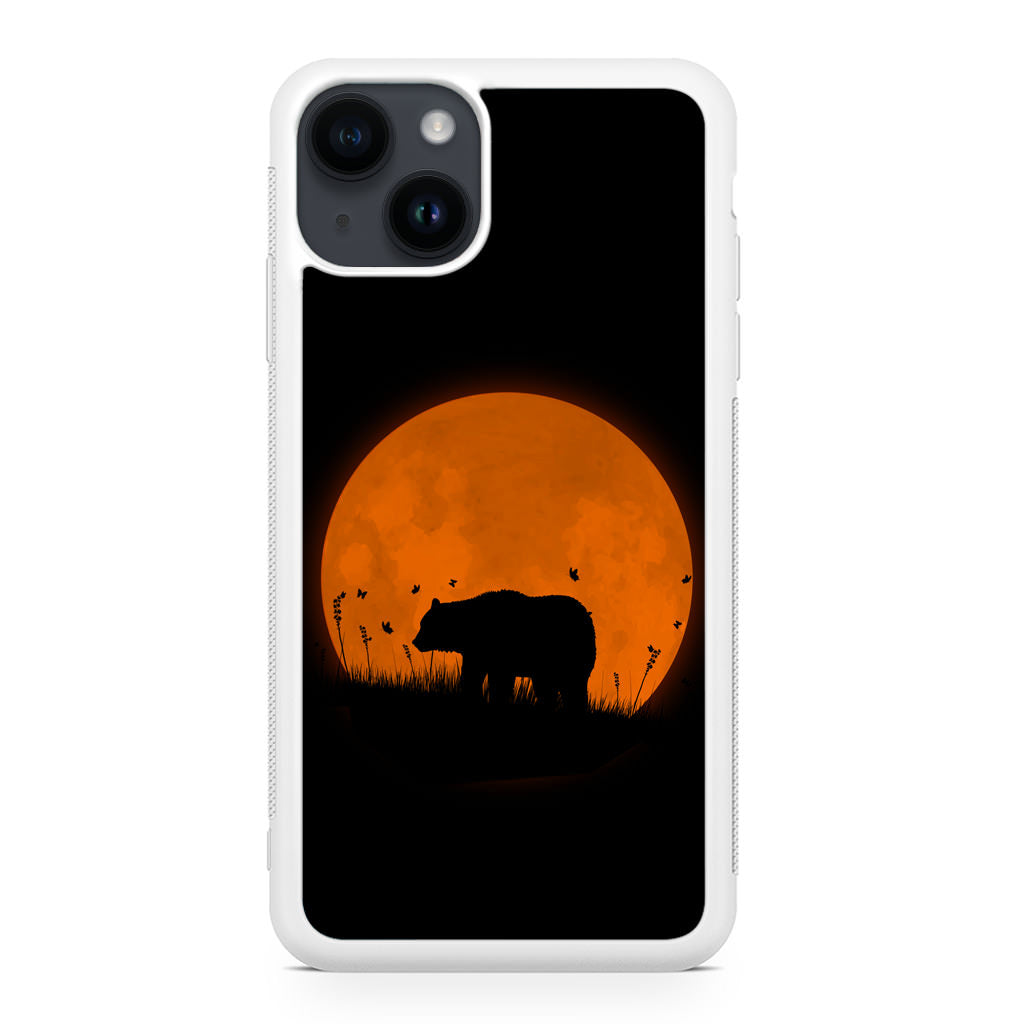 Bear Silhouette iPhone 14 / 14 Plus Case