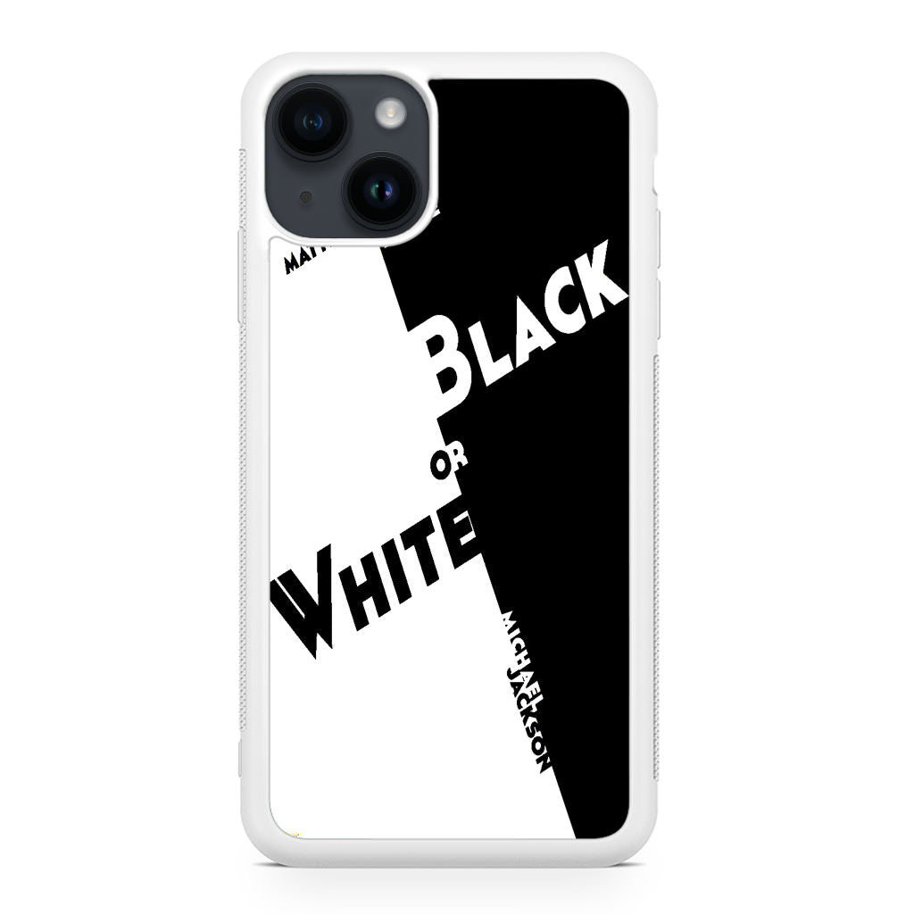 Black Or White Michael Jackson iPhone 14 / 14 Plus Case