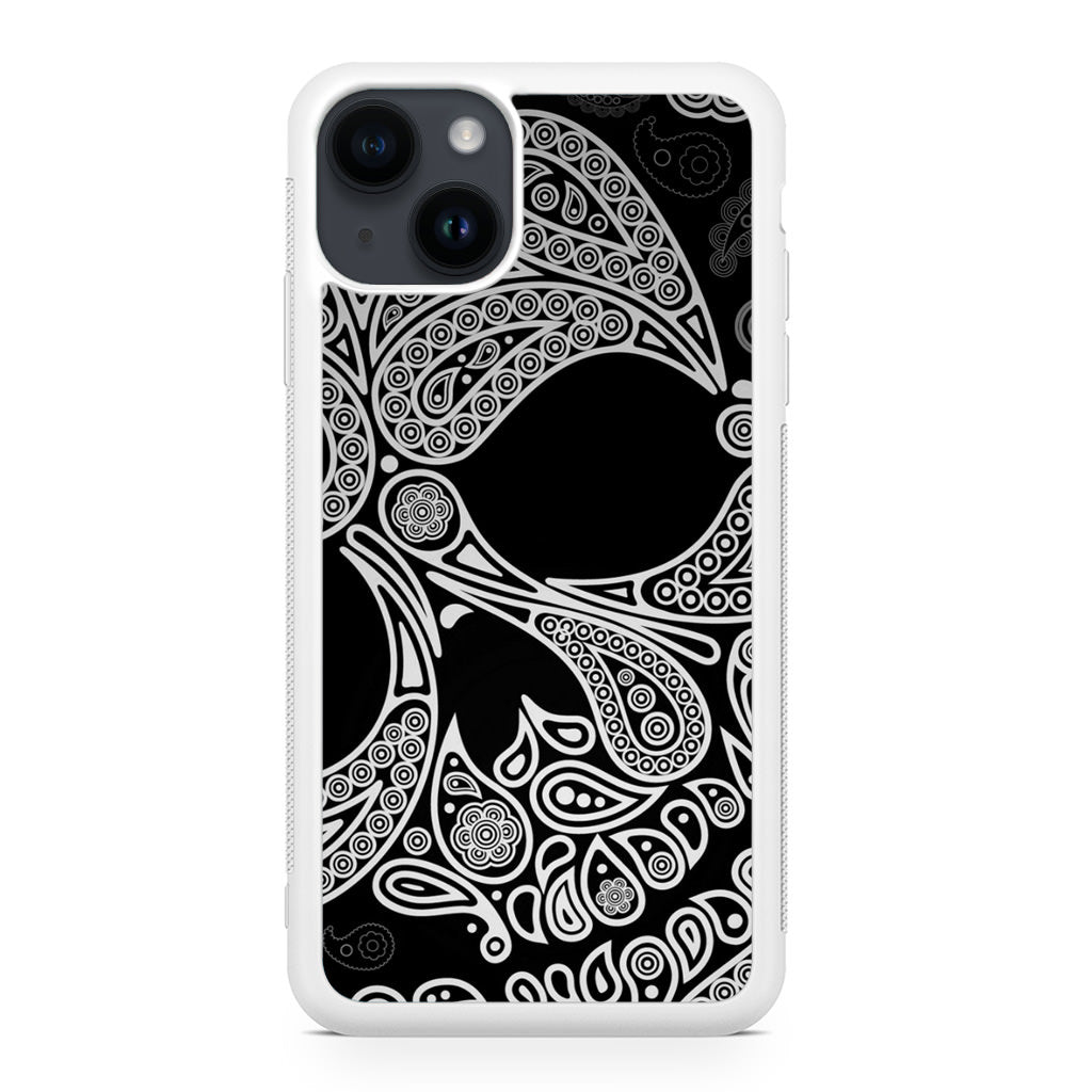 Black Skull iPhone 14 / 14 Plus Case